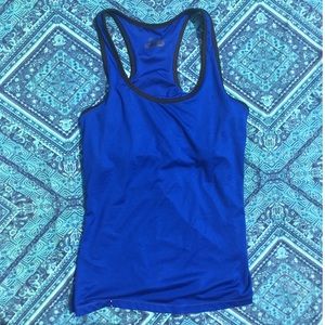 Fila blue workout tank